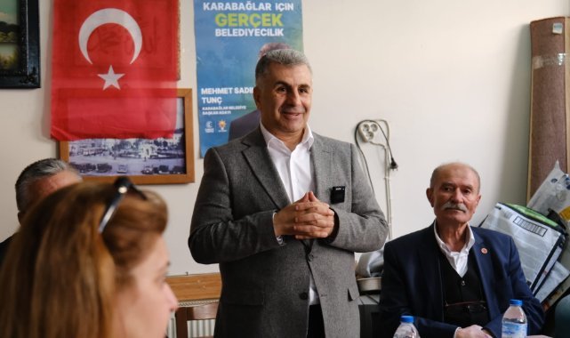 Karabağlar Başkan adayı Tunç: Önümüzdeki kış ayında her eve doğalgaz