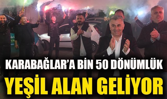 Karabağlar bin 50 dönümlük yeşil alana kavuşacak: Poligon İzmir Bahçesi ve Yenitepe İzmir Bahçesi geliyor
