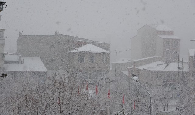 Kars ve Ardahan'da yoğun kar yağışı