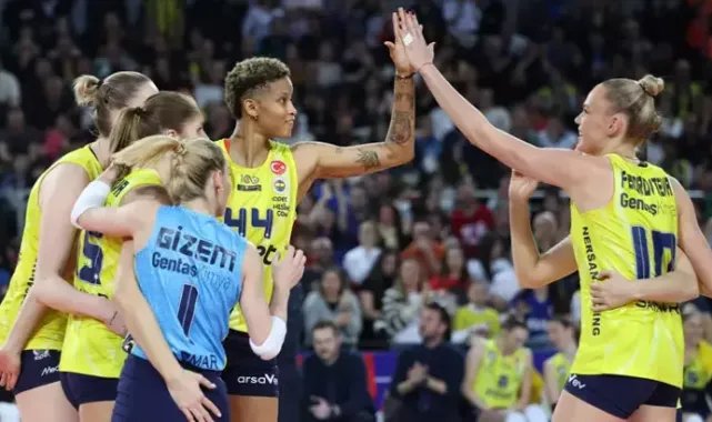 Kupa Voley'de şampiyon Fenerbahçe Opet