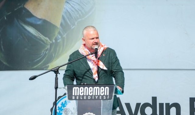 Menemen'de pehlivanlar geçidi
