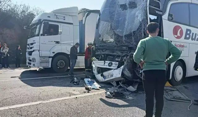 TEM’de zincirleme kaza; Ankara yönü ulaşıma kapandı