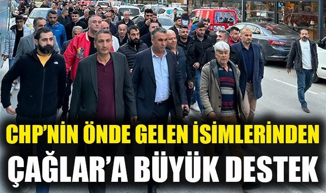 Torbalı'da CHP’nin önde gelen isimlerinden Çağlar’a büyük destek: Arslan, 500 kişiyle Çağlar’a desteğini açıkladı