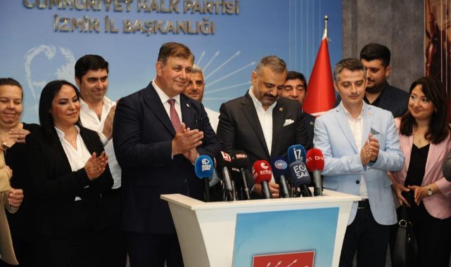 Başkan Tugay’dan, CHP örgütüne teşekkür ziyareti
