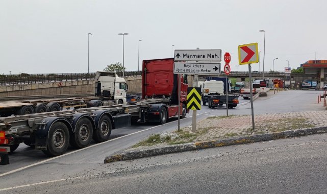 Beylikdüzü’nde tır kornaları mahalleliyi isyan ettirdi