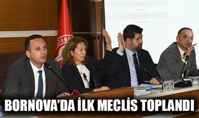 Bornova’da ilk meclis