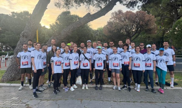 EGİAD Ortaokulu Spor Salonu için koştular