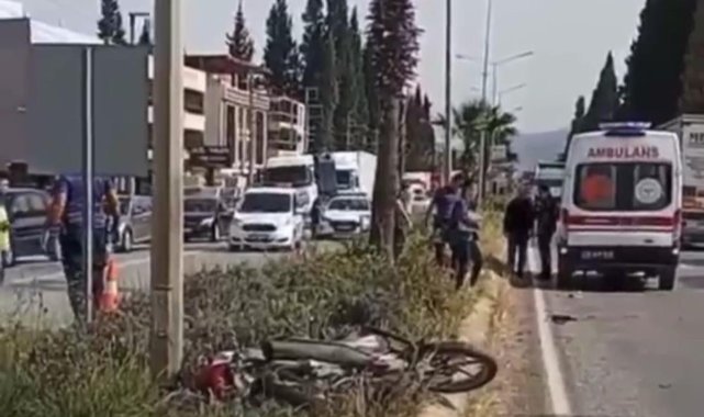 İzmir'de aracın çarptığı motosikletteki çift hayatını kaybetti