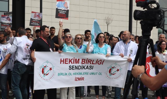 İzmir’de sağlık çalışanlarına şiddette meslektaşlarından tepki