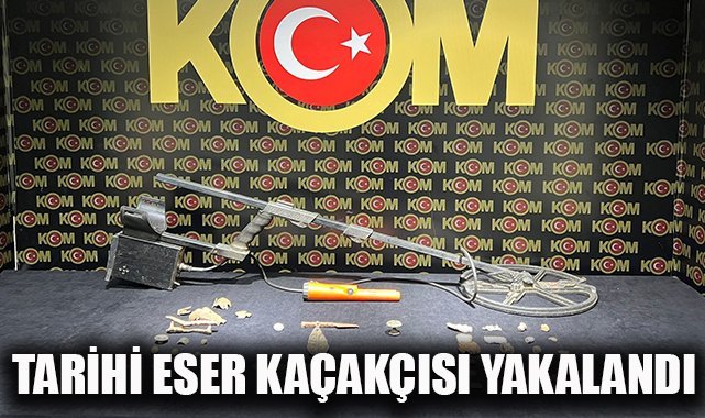 İzmir'de tarihi eser kaçakçısı yakalandı