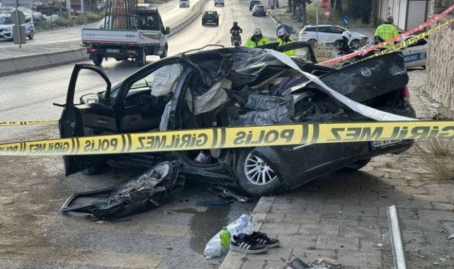 İzmir’de trafik kazası: 1 ölü, 1’i ağır 2 yaralı