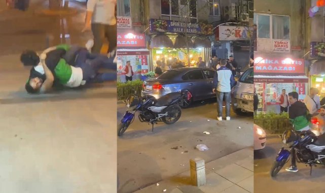 Kağıthane’de yumruklu sokak kavgaları