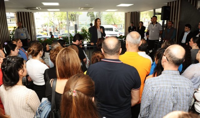 Karşıyaka Belediye Başkanı Ünsal’dan personel buluşması