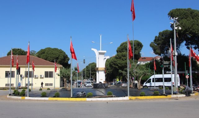Ödemiş Belediyesi ve STK işbirliği ile kent estetiğine dokunuşlar