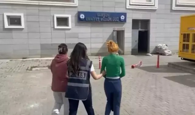 Samsun'da dil düşürme yöntemiyle hırsızlık yapan 6 kadından 3’ü tutuklandı