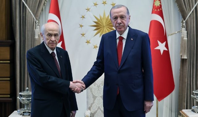 Cumhurbaşkanı Erdoğan ile Bahçeli’nin görüşmesi sona erdi