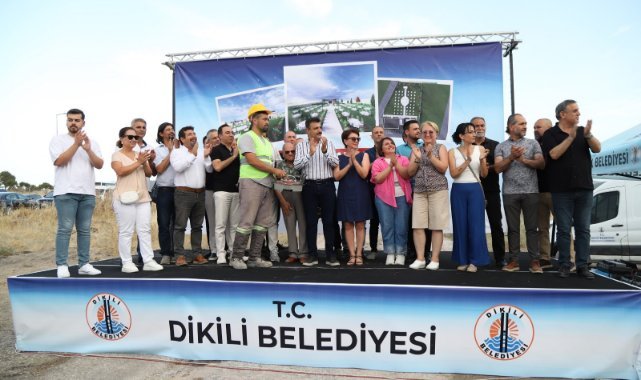 Dikili’de Düğün Salonu Temeli Atıldı