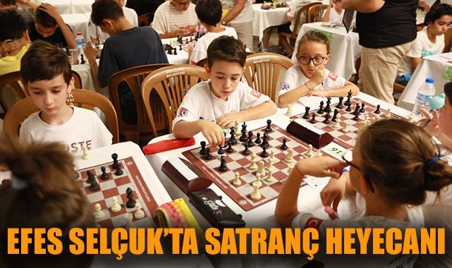 Efes Selçuk'ta Satranç Heyecanı