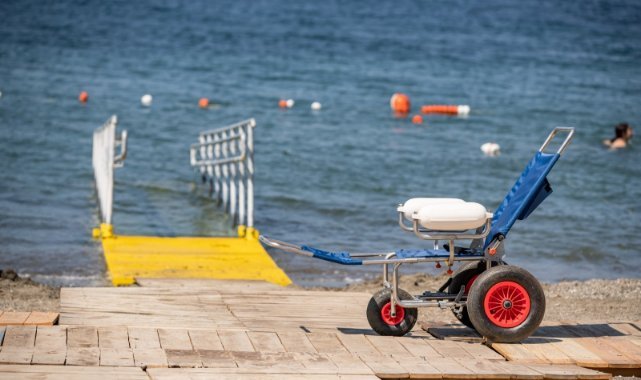 İzmir’in engelli dostu plajları