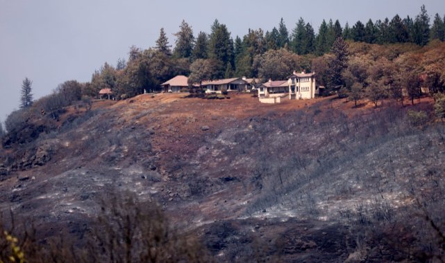 California tarihinin en büyük 6. orman yangını