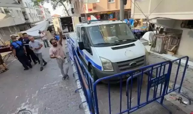 Avcılar'da müşteriye kötü davrandığı öne sürülerek şikayet edilen pazarcıya tezgah yasağı