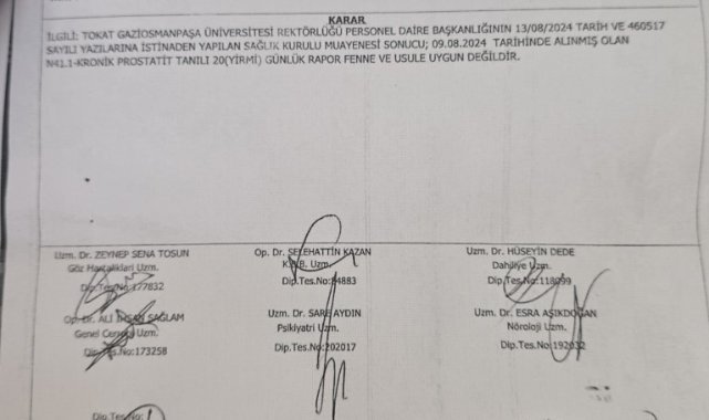 Cuma namazına gittiği için soruşturma açıldı, konu basında yer alınca başına gelmeyen kalmadı