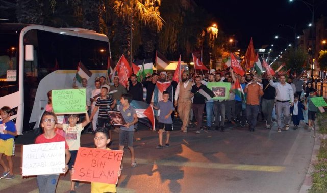 Kemalpaşa'da Gazze için dualar edildi