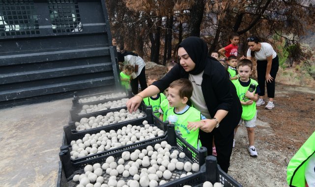 Geleceklerini yeşertecek tohumları doğayla buluşturdular