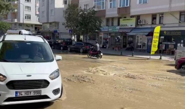 Tekirdağ’da şiddetli yağış, Salı Pazarı’nı sular altında bıraktı