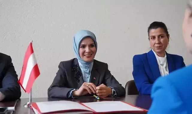 Aile ve Sosyal Hizmetler Bakanı Göktaş ikili görüşmeler yaptı
