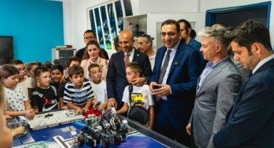 Balçovalı çocuklardan can kurtaracak robot