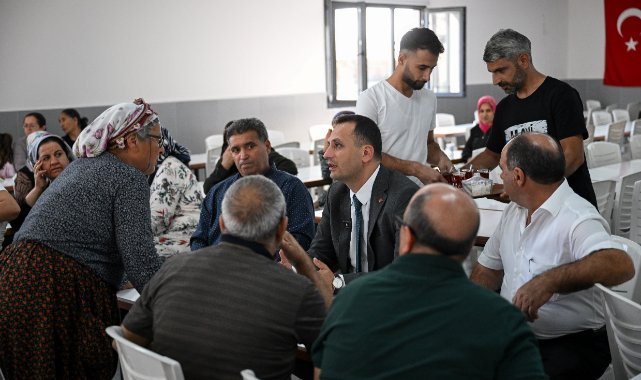 Başkan Ömer Eşki Naldöken sakinleriyle buluştu