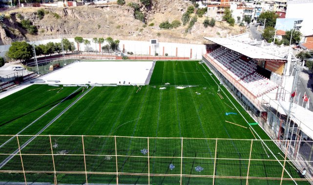 Bayraklı'da Şehit Ümit Boz Spor Tesisi yenileniyor