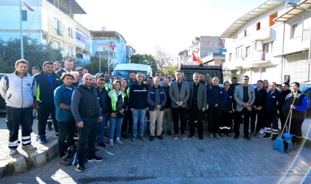 Bornova’da temizlik seferberliği... Başkan Eşki: Yaşam alanlarını temiz ve güvenli hale getiriyoruz