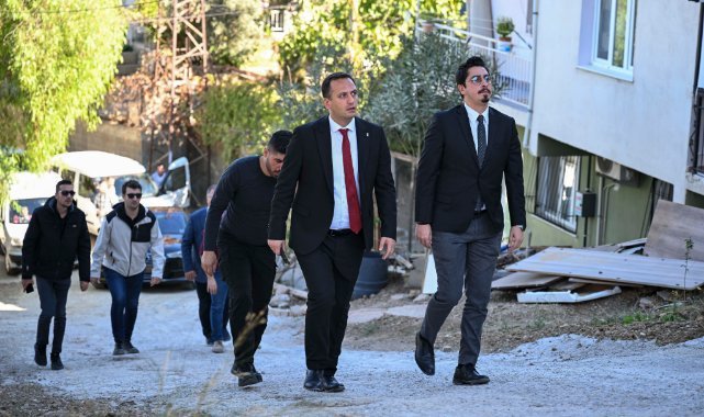 Bornova'da ulaşım seferberliği sürüyor: Pınar Caddesi ve Gürpınar Mahallesi de asfaltlanıyor