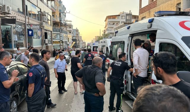 Kepçenin 7 aracı biçtiği kazada, kaldırımda yürüyenler saniyelerle ölümden kurtuldu
