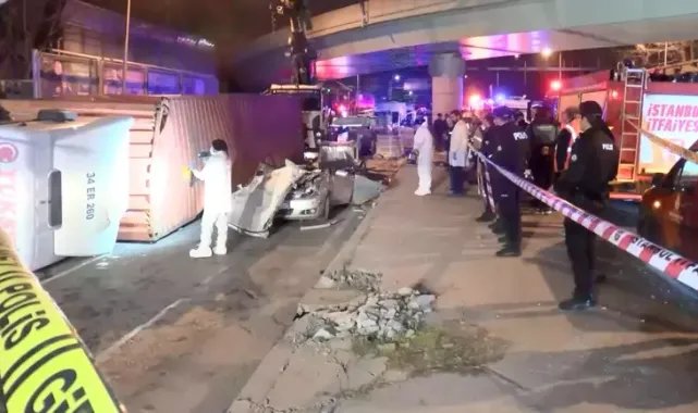 Bakırköy'de 4 kişinin öldüğü üst geçit kazası davası: TIR şoförüne 11 yıl 1 ay hapis cezası