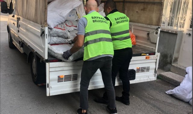 Bayraklı Belediyesinden yakacak desteği 