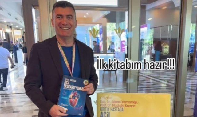 Çiğli Eğitim ve Araştırma Hastanesi Başhekimi Doç. Dr. Adnan Yamanoğlu’ndan Yeni Kitap: “Acil Ekokardiyografi”