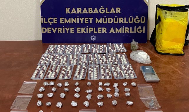 Çöpe de atsa gizleyemedi, zehir tacirini polis yakaladı