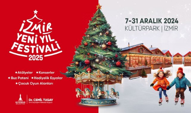 İzmir 2025’e renkli bir festivalle girecek: Yeni Yıl Festivali 7 Aralık’ta başlıyor