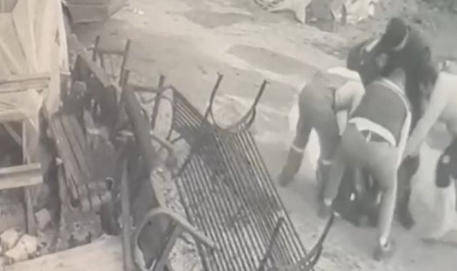 Ateşe tiner döken işçi feci şekilde yandı