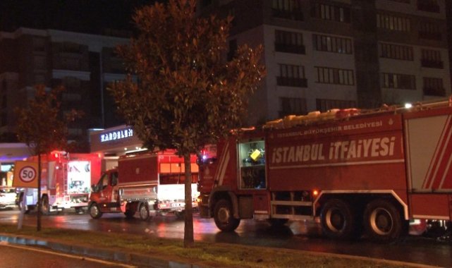 Başakşehir’de elektrikli otomobil yangını: 14 katlı bina geçici olarak tahliye edildi