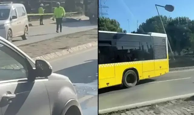 Başakşehir'de İETT otobüsünün çarptığı kişi öldü
