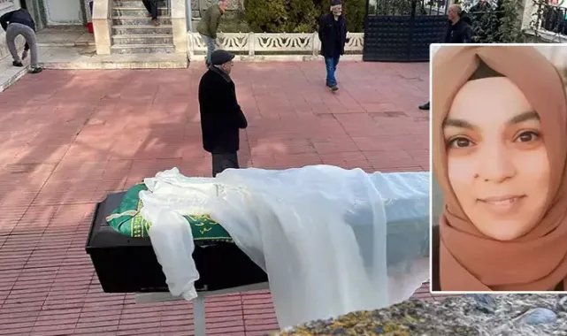 Baygın bulunup, hastanede ölen kadın toprağa verildi; eşi sorguda