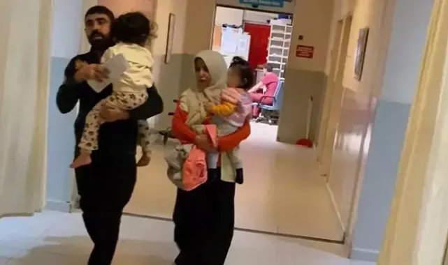 Çamaşır suyu içen 2 kardeş, hastaneye kaldırıldı