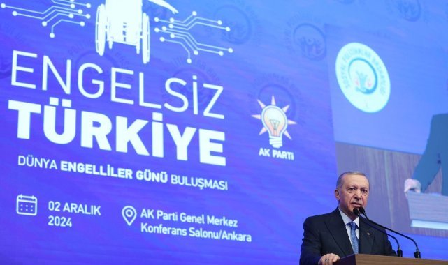 Cumhurbaşkanı Erdoğan: “Engelli kardeşlerimizin hiçbir zorlukla karşılaşmadan hayatın her alanında güçlü şekilde var olabildiği bir ülke, Türkiye Yüzyılı’nda ulaşmak istediğimiz hedeflerden biridir”