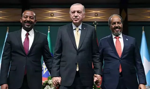 Cumhurbaşkanı Erdoğan: Somali ve Etiyopya arasında iş birliğine dayalı yeni bir başlangıcın adımını attık