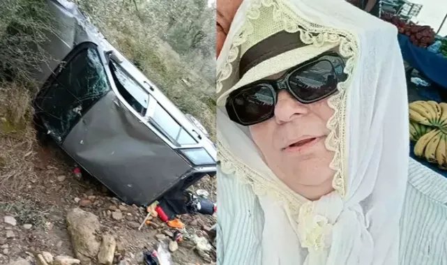 Direksiyonda canlı yayın yaparken kaza yaptı
