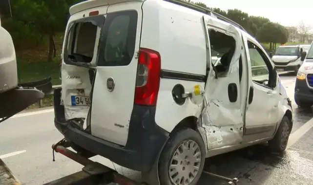 Esenyurt'ta zincirleme kaza: 4'ü çocuk 8 yaralı